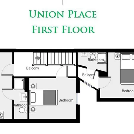 Сasa de vacaciones Union Place Sligo